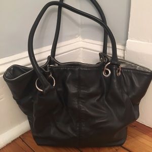 Black Leather Purse!